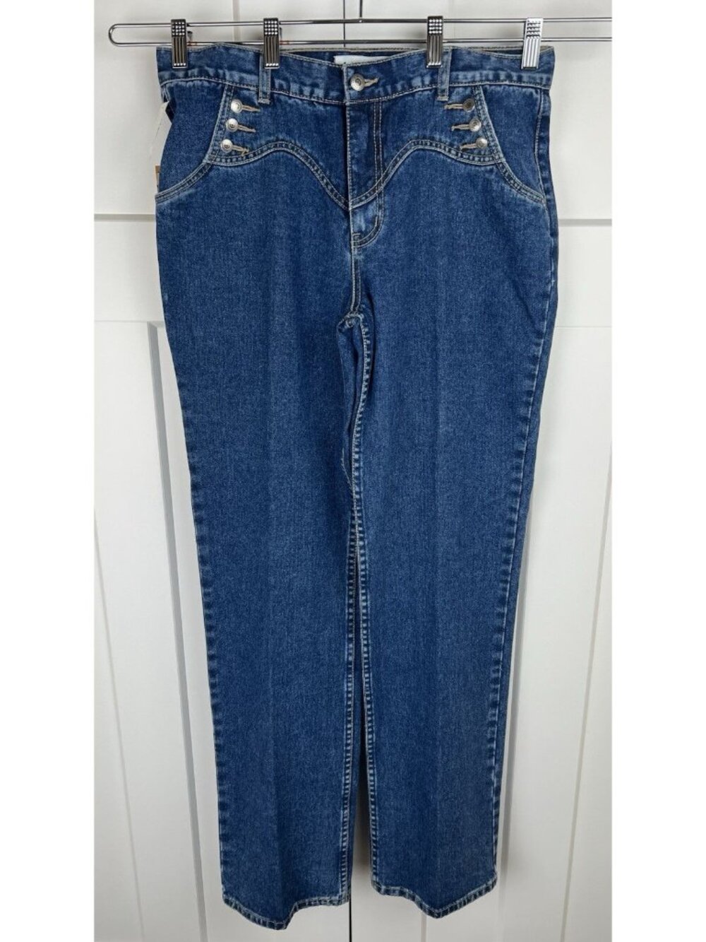 Legends By Lawmen B-Lo Tandy Jeans Women's 15 Western Button Detail NWT
